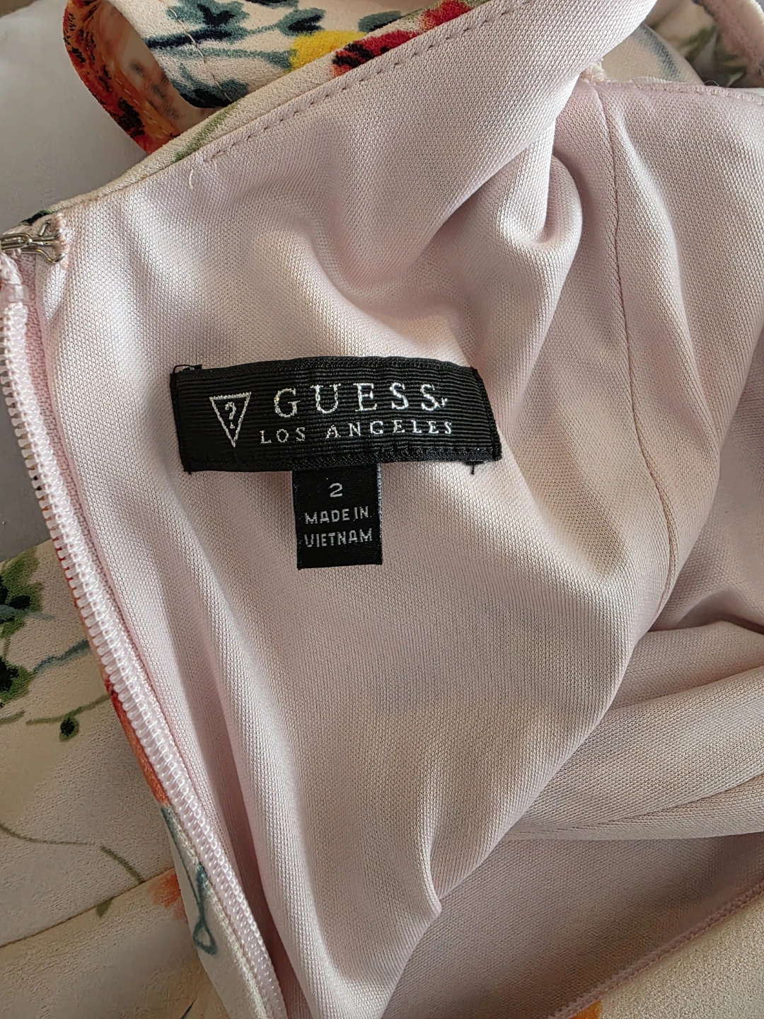Guess Floral Cold Shoulder Dress Size 2 - photo 5