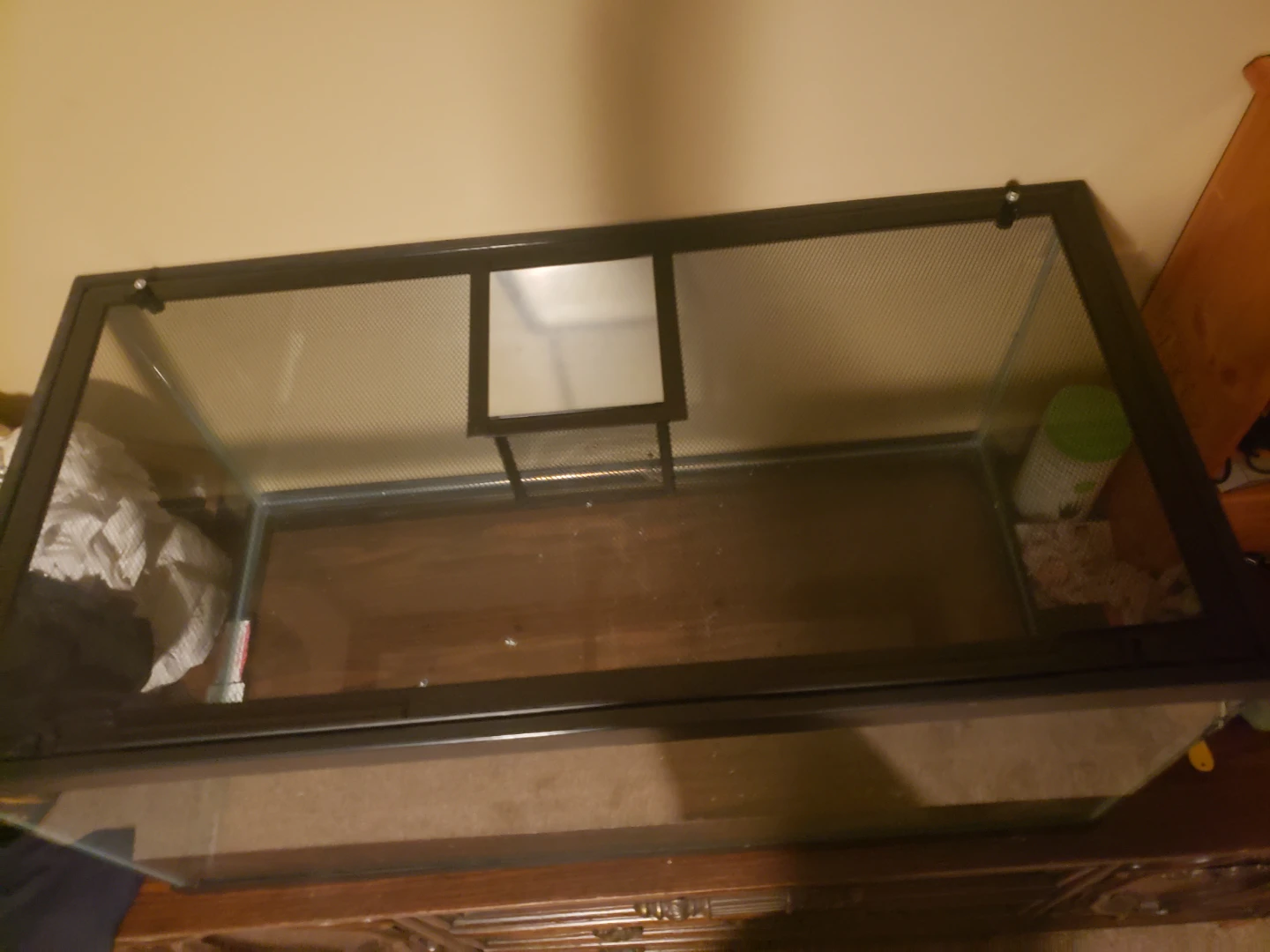 Glass Terrarium Tank with Screen Lid - photo 3