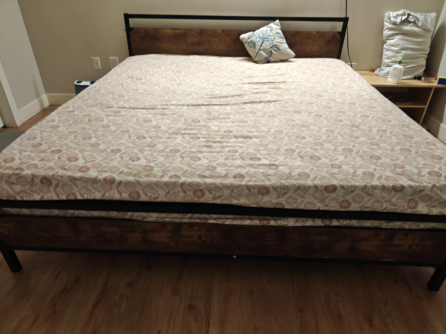 King Bed with Mattress