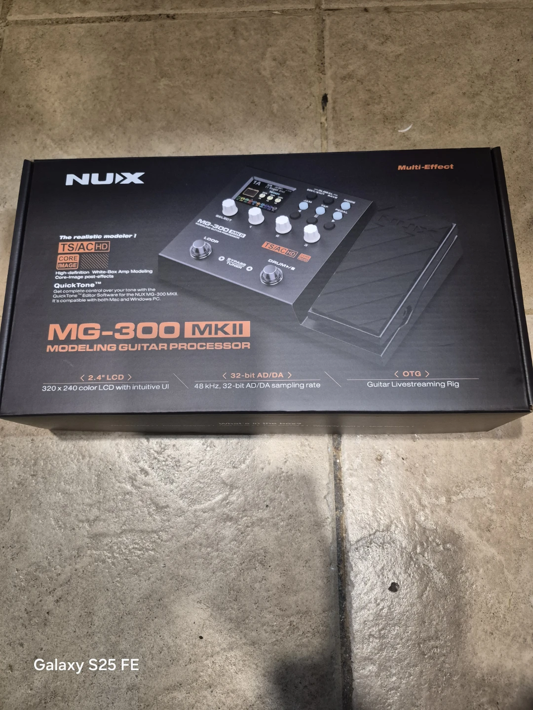 NUX MG-300 MKII Modeling Guitar Processor Multi-Effect