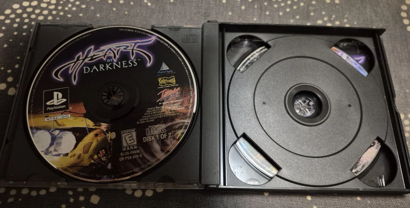Heart of Darkness PlayStation 1 Game - photo 3