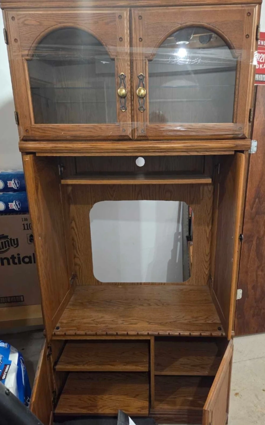 Wooden Entertainment Unit - photo 2