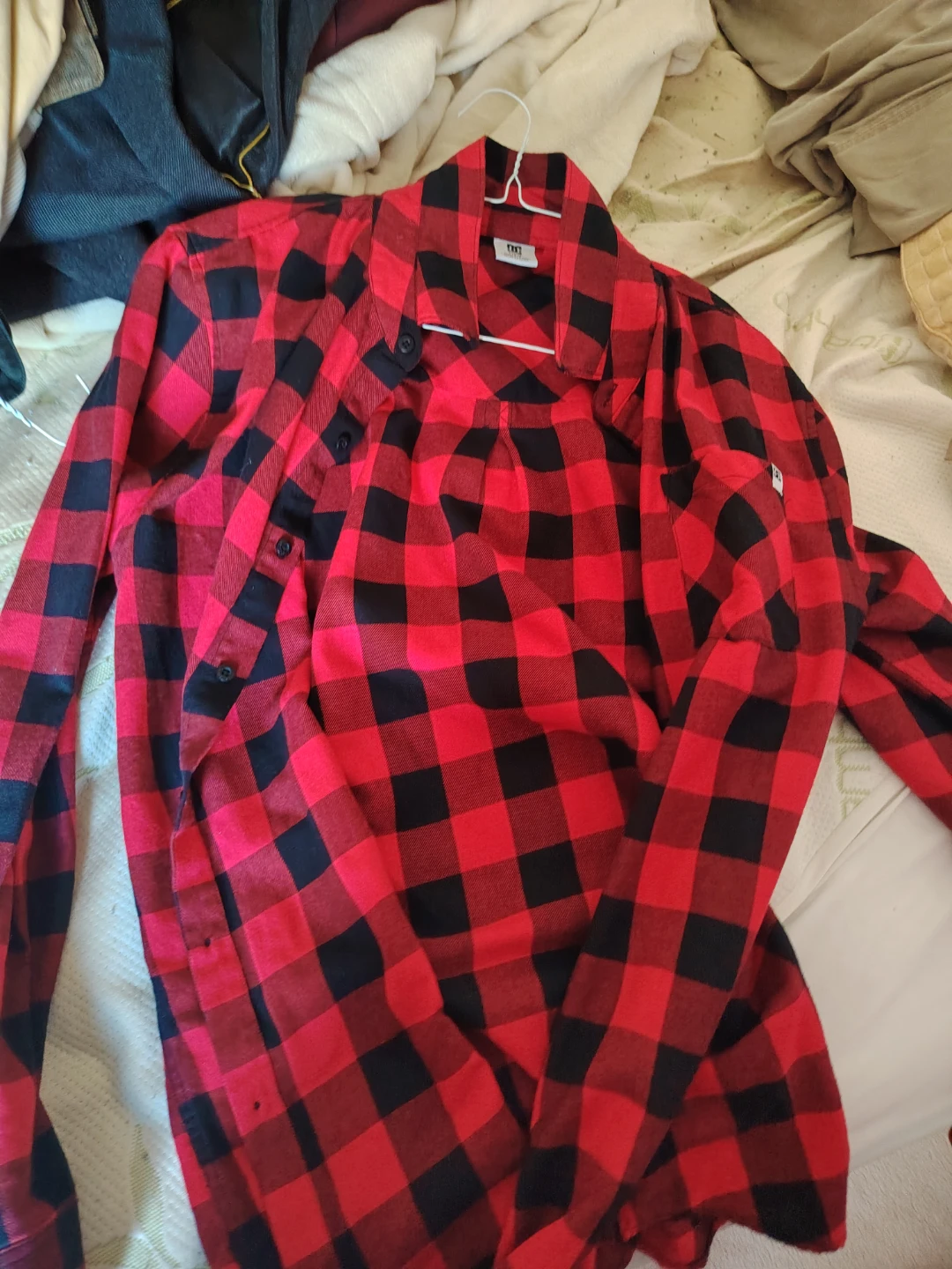 DC Shoes Flannel Shirt - Red/Black Plaid - XL/TG - photo 2