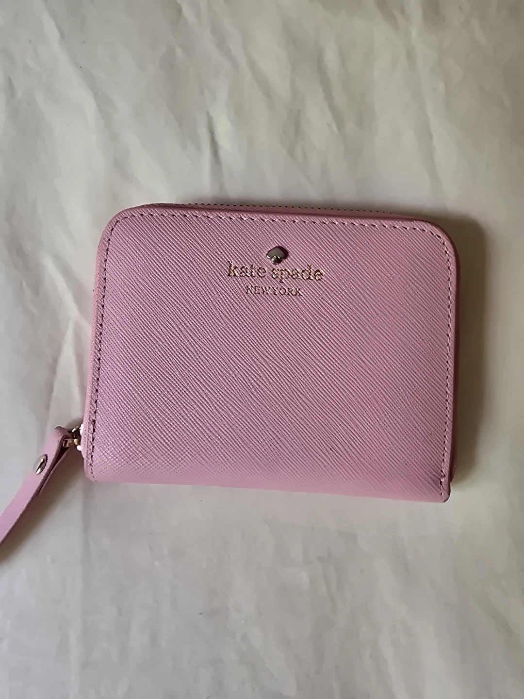 Kate Spade Pink Saffiano Leather Zip Around Wallet - photo 2
