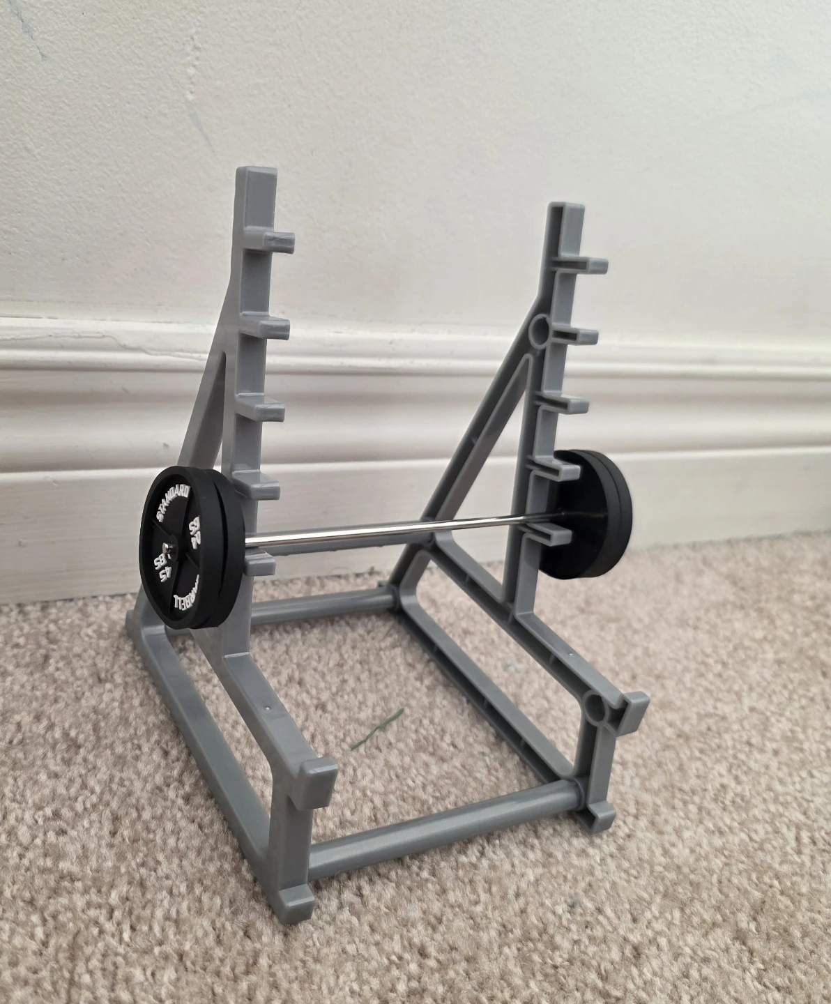Miniature Barbell Rack Pen Holder - photo 2