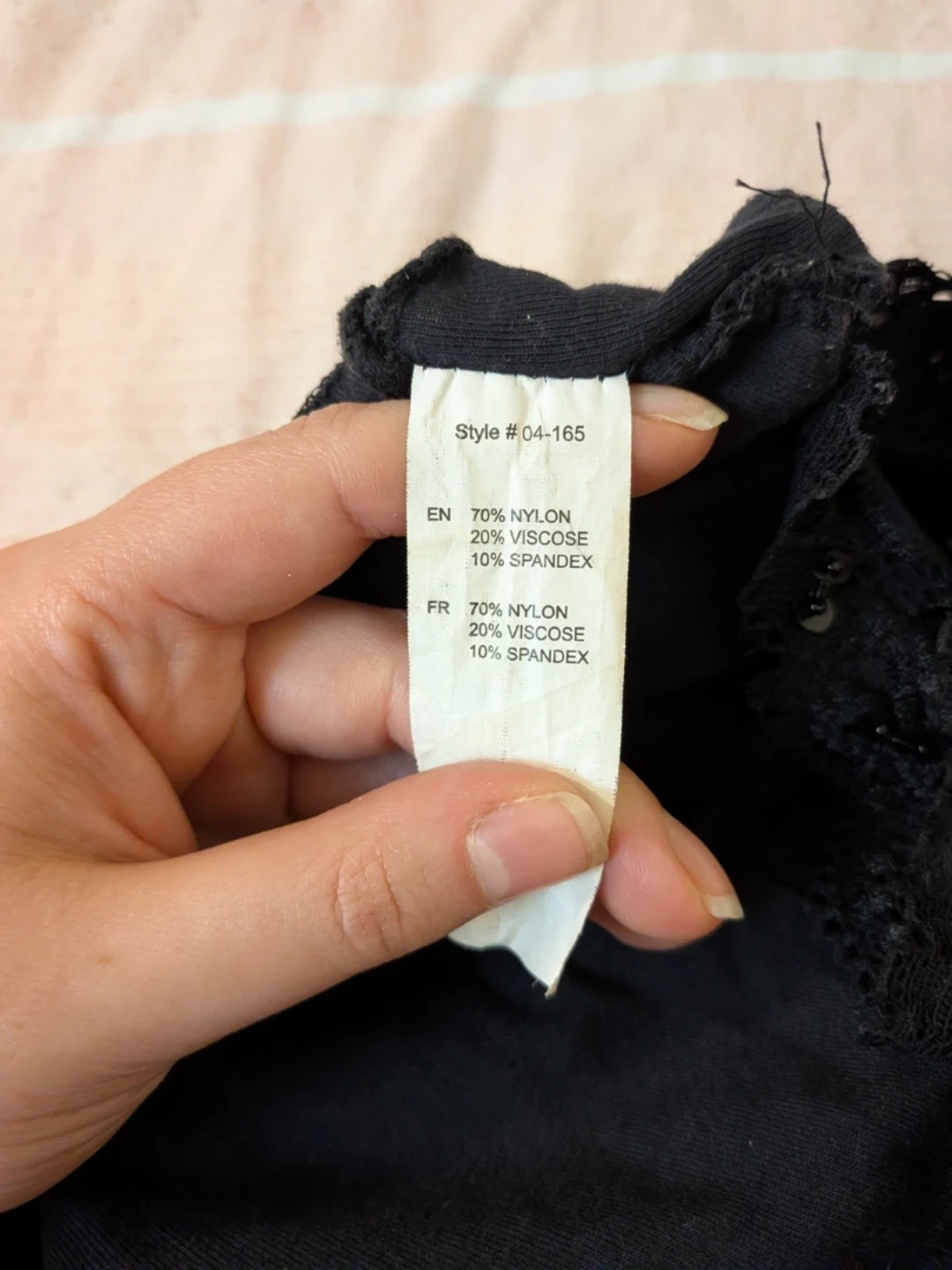 Black Lace Bralette - photo 5