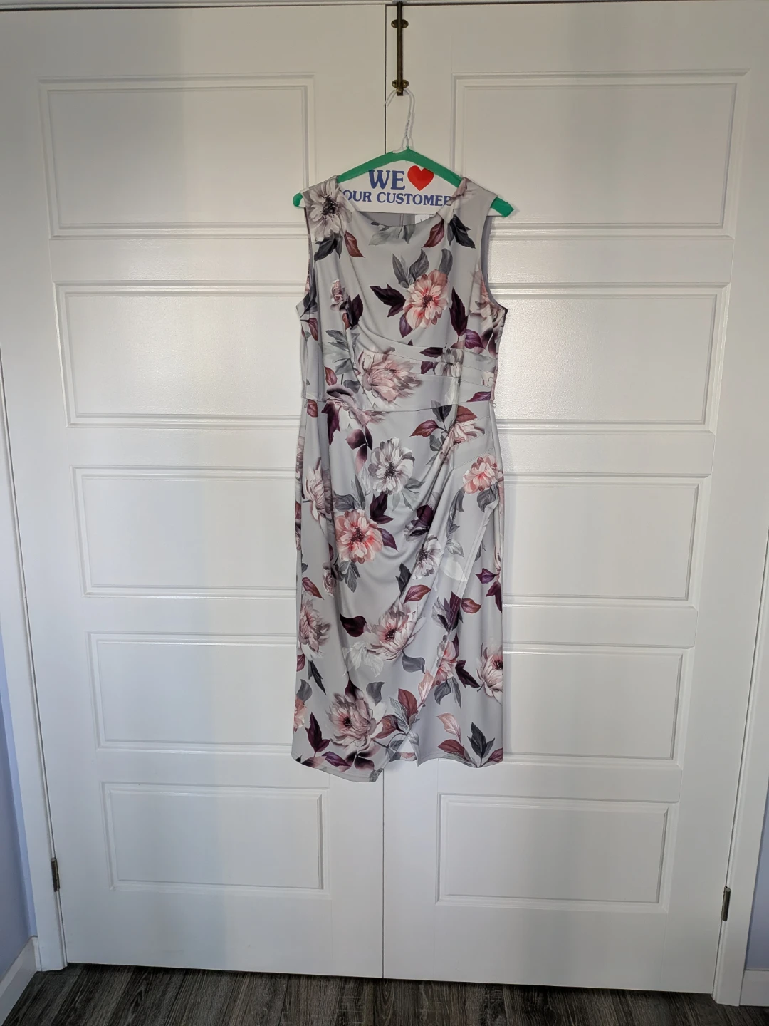 Joseph Ribkoff Floral Sheath Dress - Size 16
