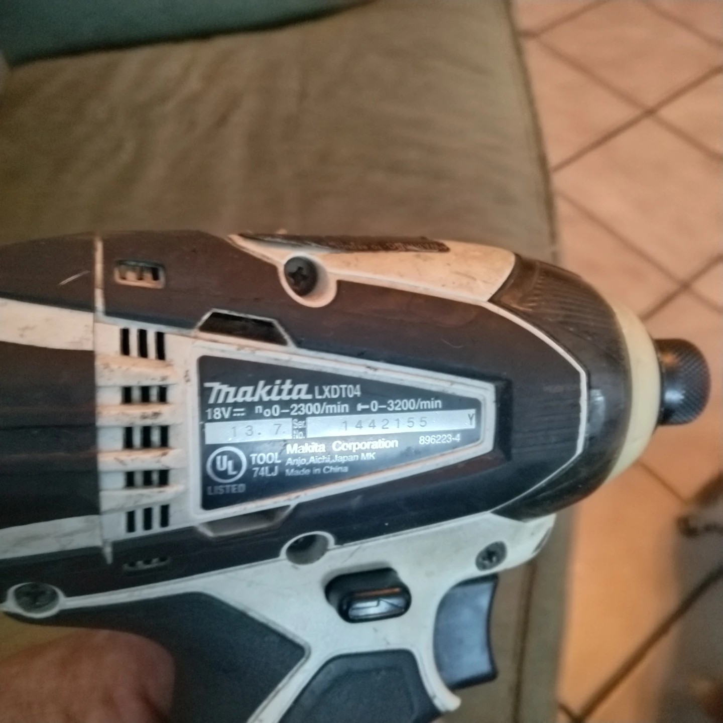 Impact drill tool only - photo 3