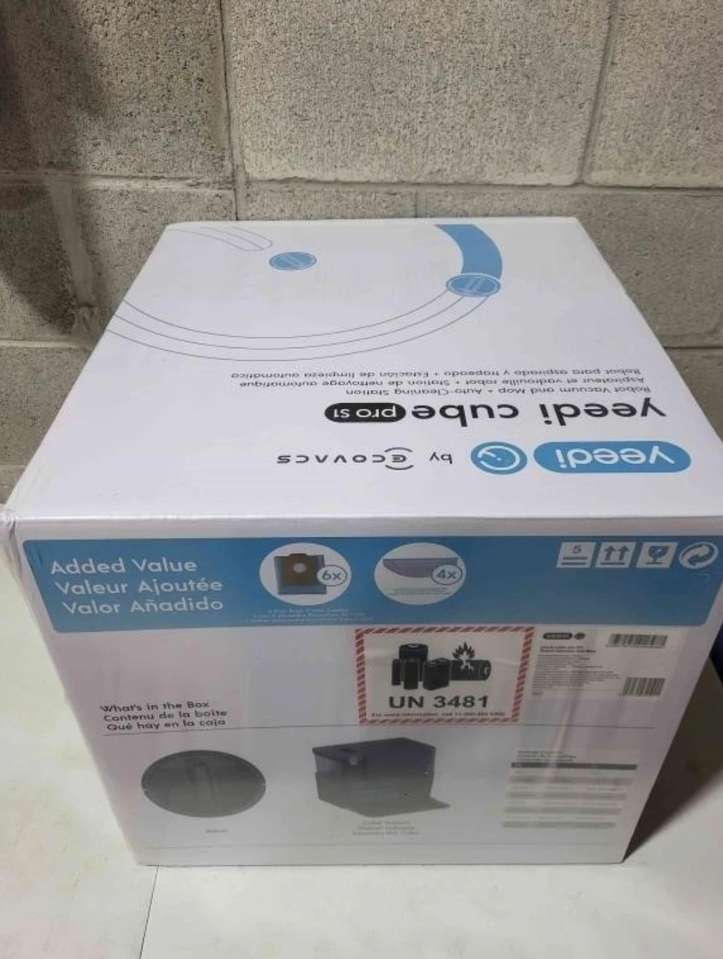 Yeedi Cube Pro S1 Robot Vacuum and Mop