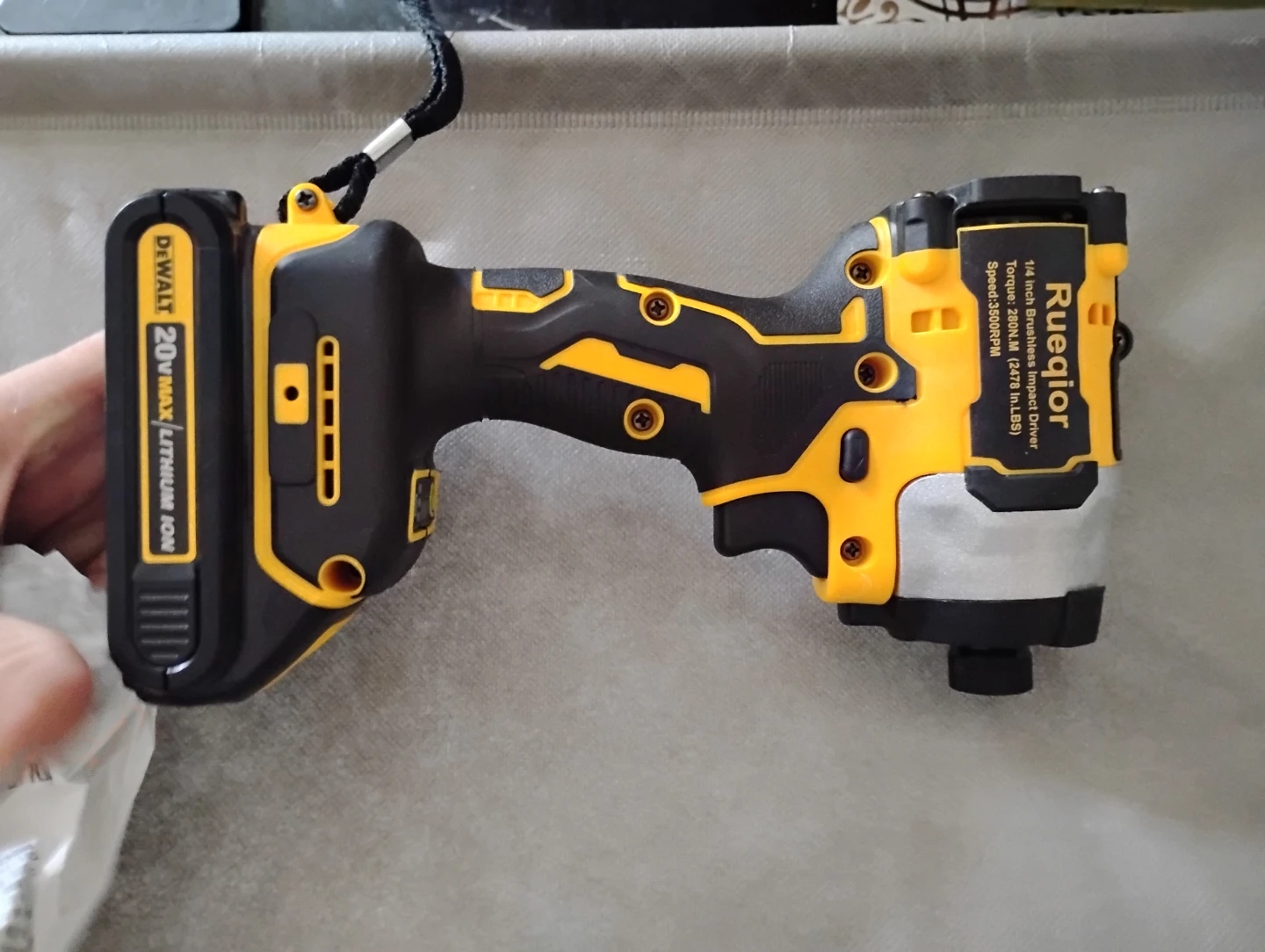 Rueqior 1/4 inch Brushless Impact Driver (brand new) - photo 4