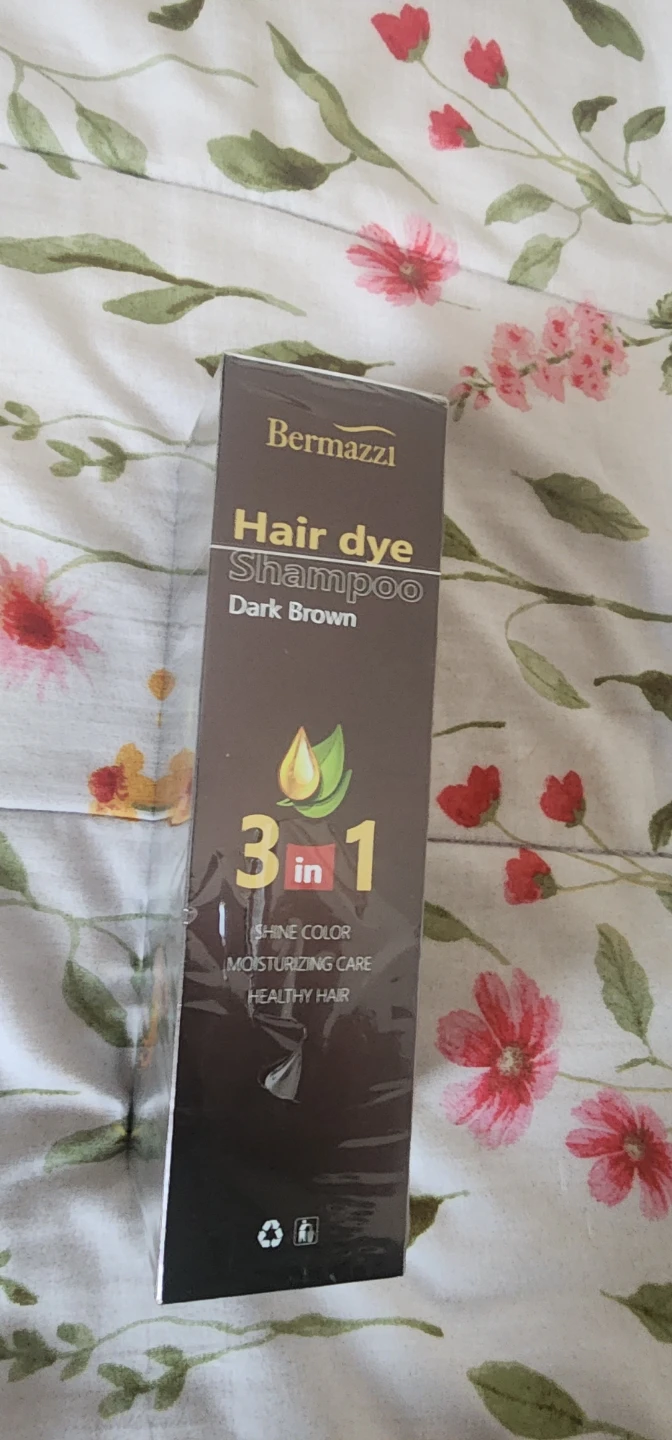 Bermazzi Hair Dye Shampoo - Dark Brown - photo 4
