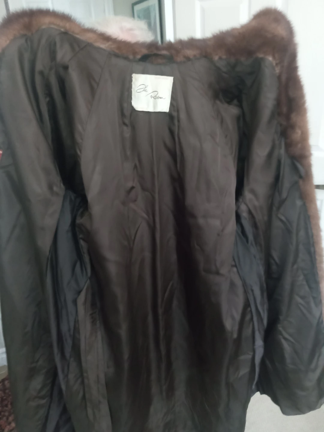 Elie Roux Brown Fur Coat circa 1960's - photo 3