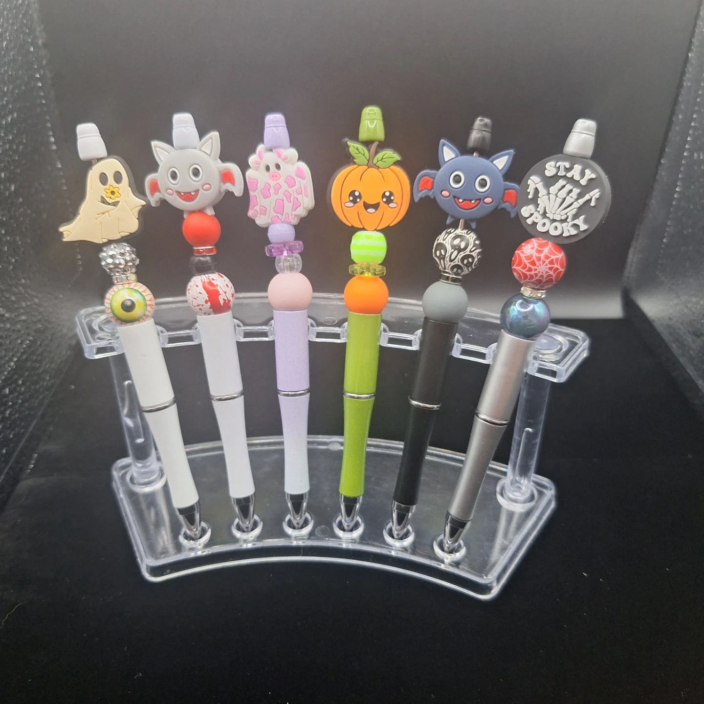 Halloween Themed Beaded Pens - photo 3