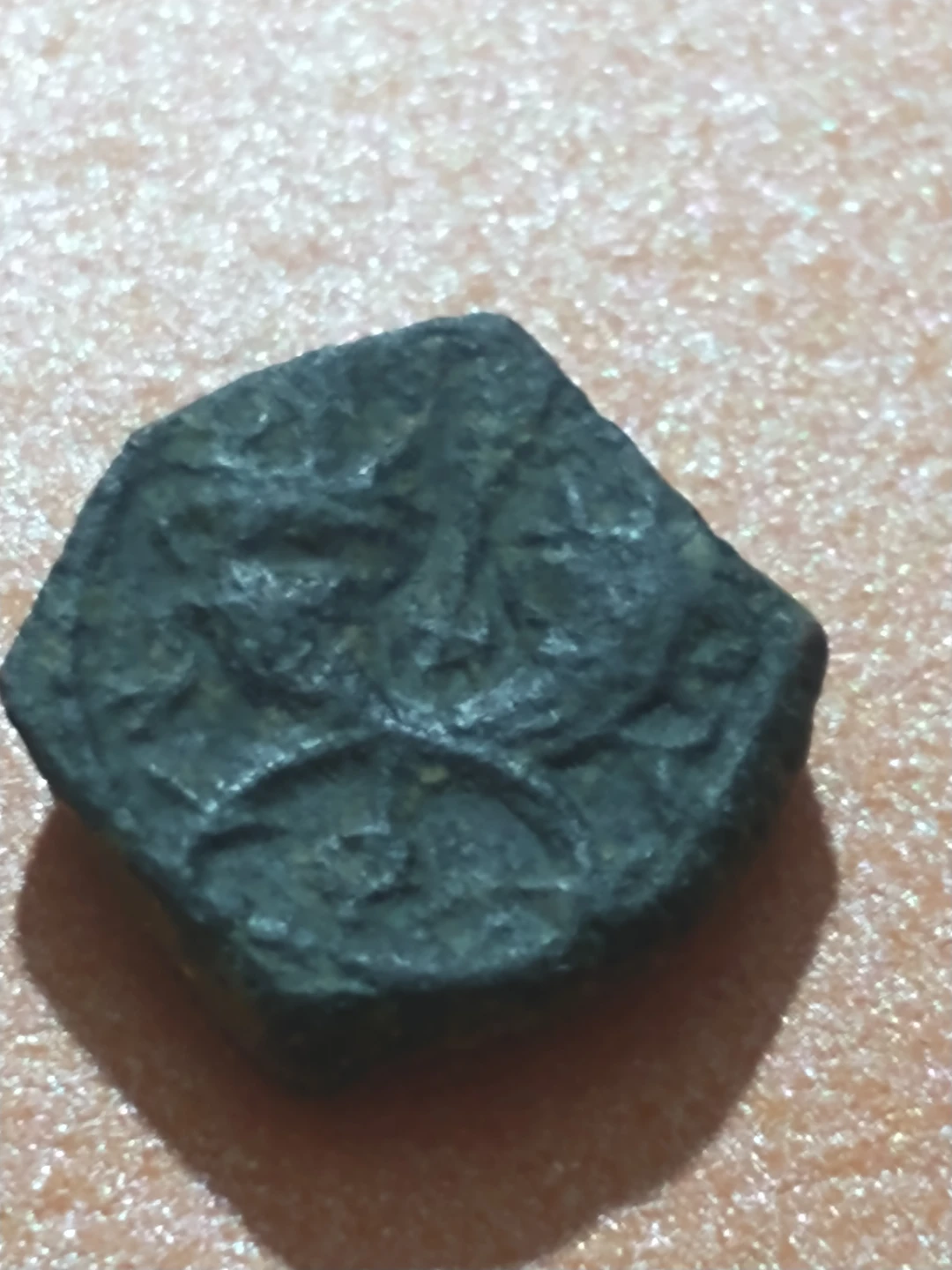 9 BC-4 AD Ancient Bronze Coin of Nabatea, Aretas IV - photo 5