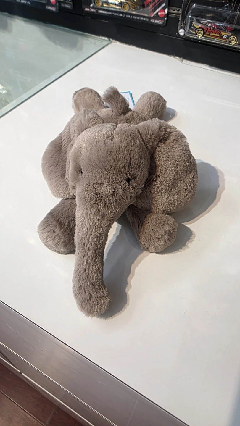 BNWT Jellycat smudge elephant/rabbit - photo 2