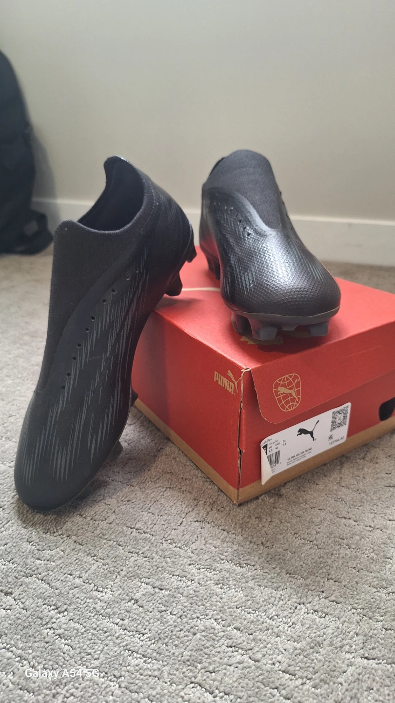 Puma Ultra Match FG/AG Football Cleats Black/Copper Rose