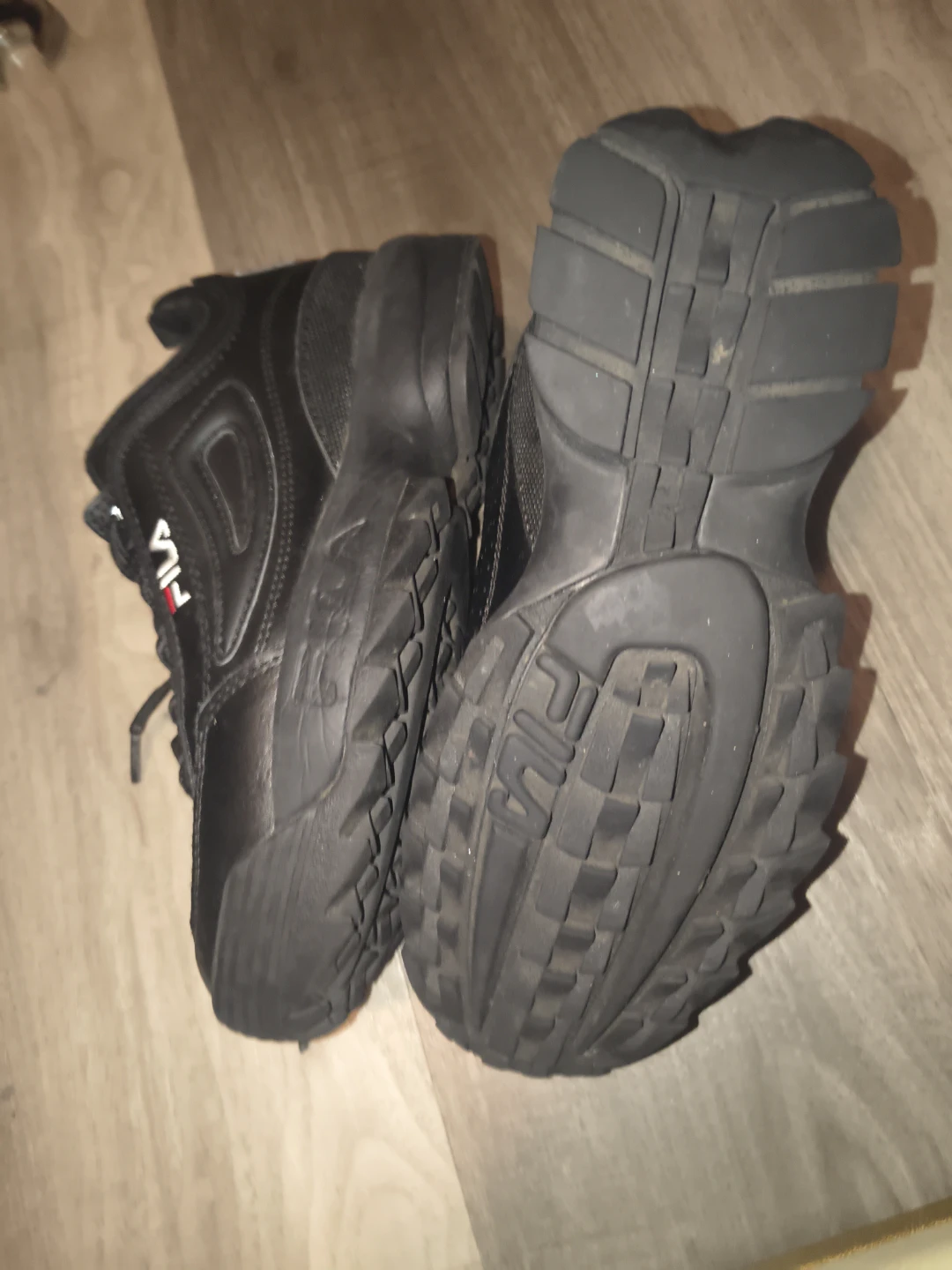 Fila Disruptor II Black Chunky Sneakers - photo 2