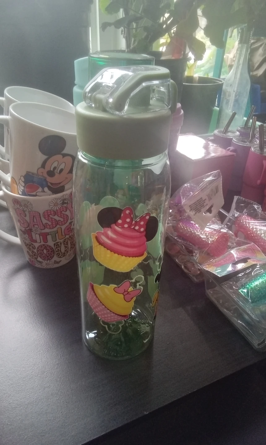 Disney Cupcake Water Bottle