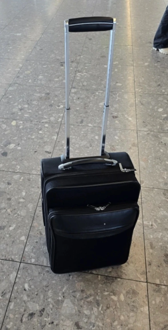 Montblanc Black Rolling Suitcase - photo 5