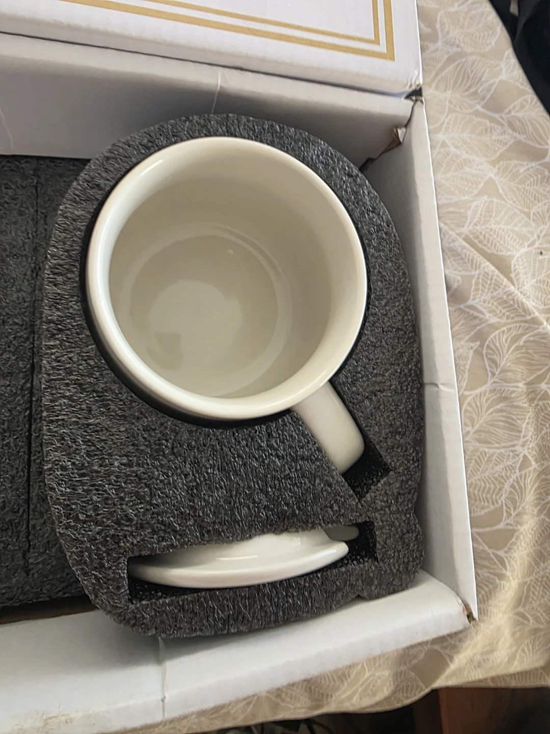 Coffee Cup and Saucer Set with USB Warmer - photo 3