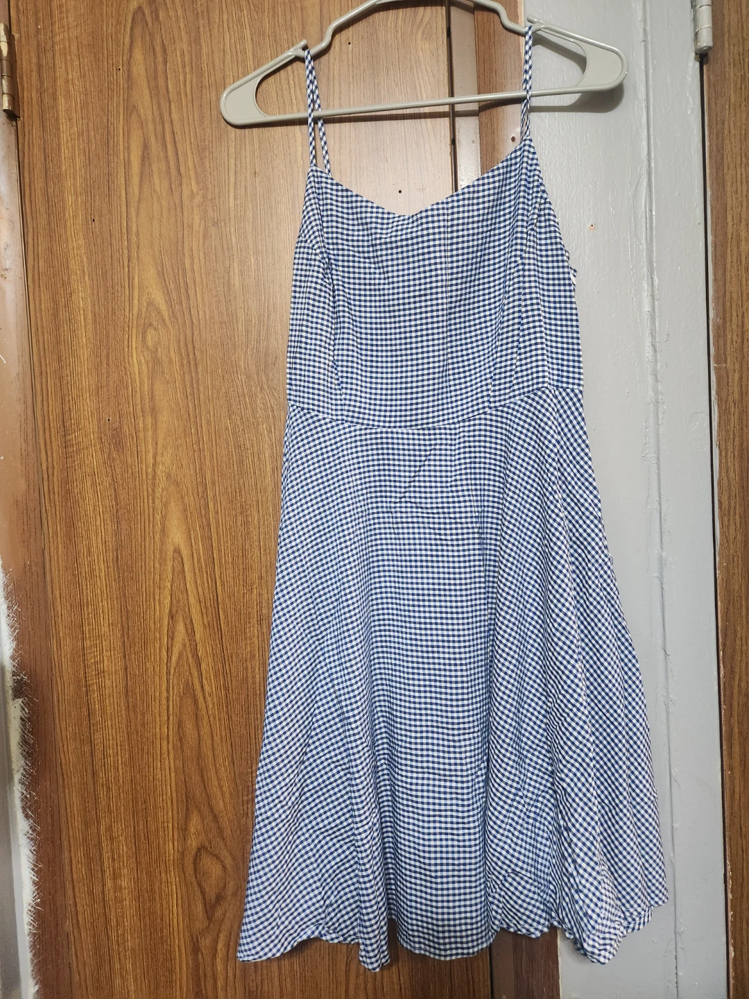 Old Navy Blue Gingham Dress