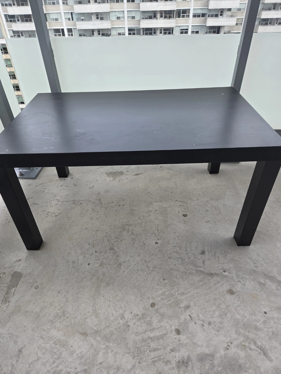 IKEA Black Dining Table