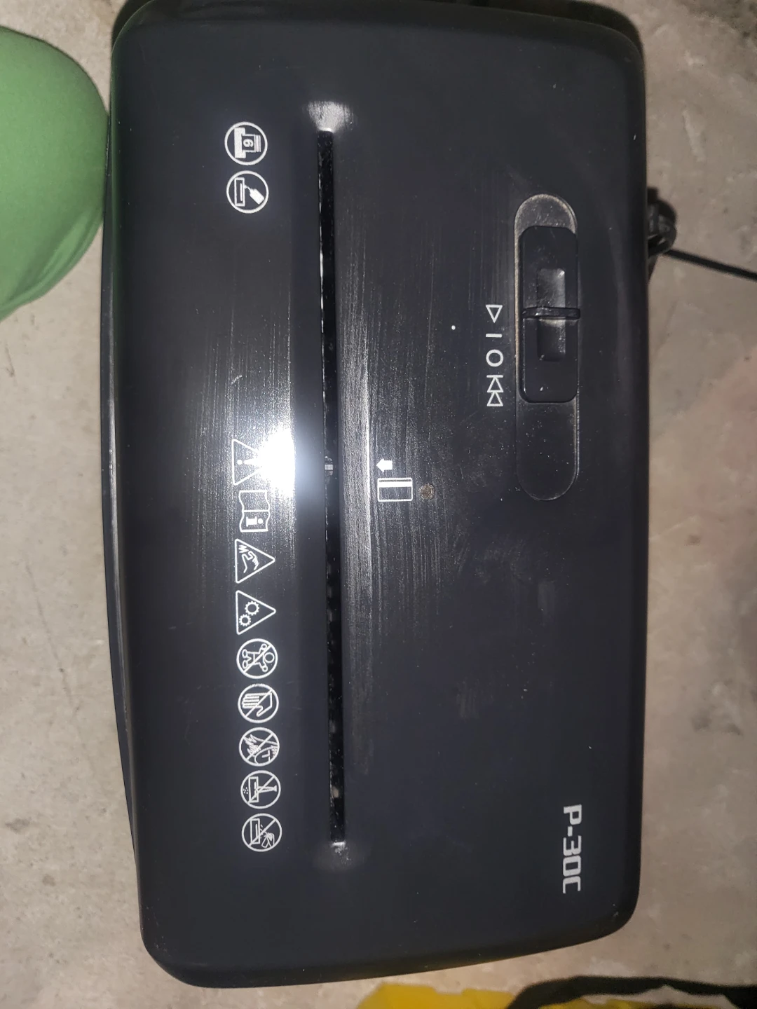 Fellowes P-30C Paper Shredder - photo 2