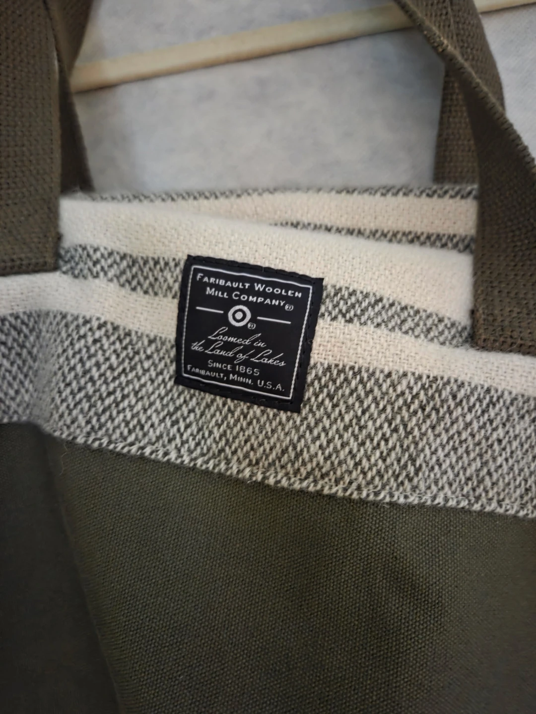Faribault Woolen Mill Company Tote Bag