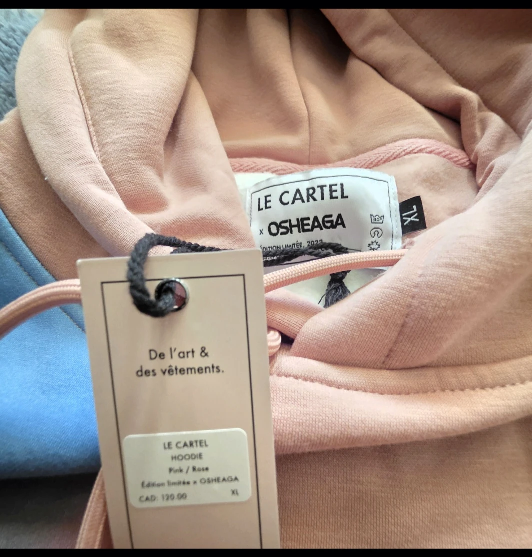 LE CARTEL x Osheaga Hoodie Pink/Rose Size XL