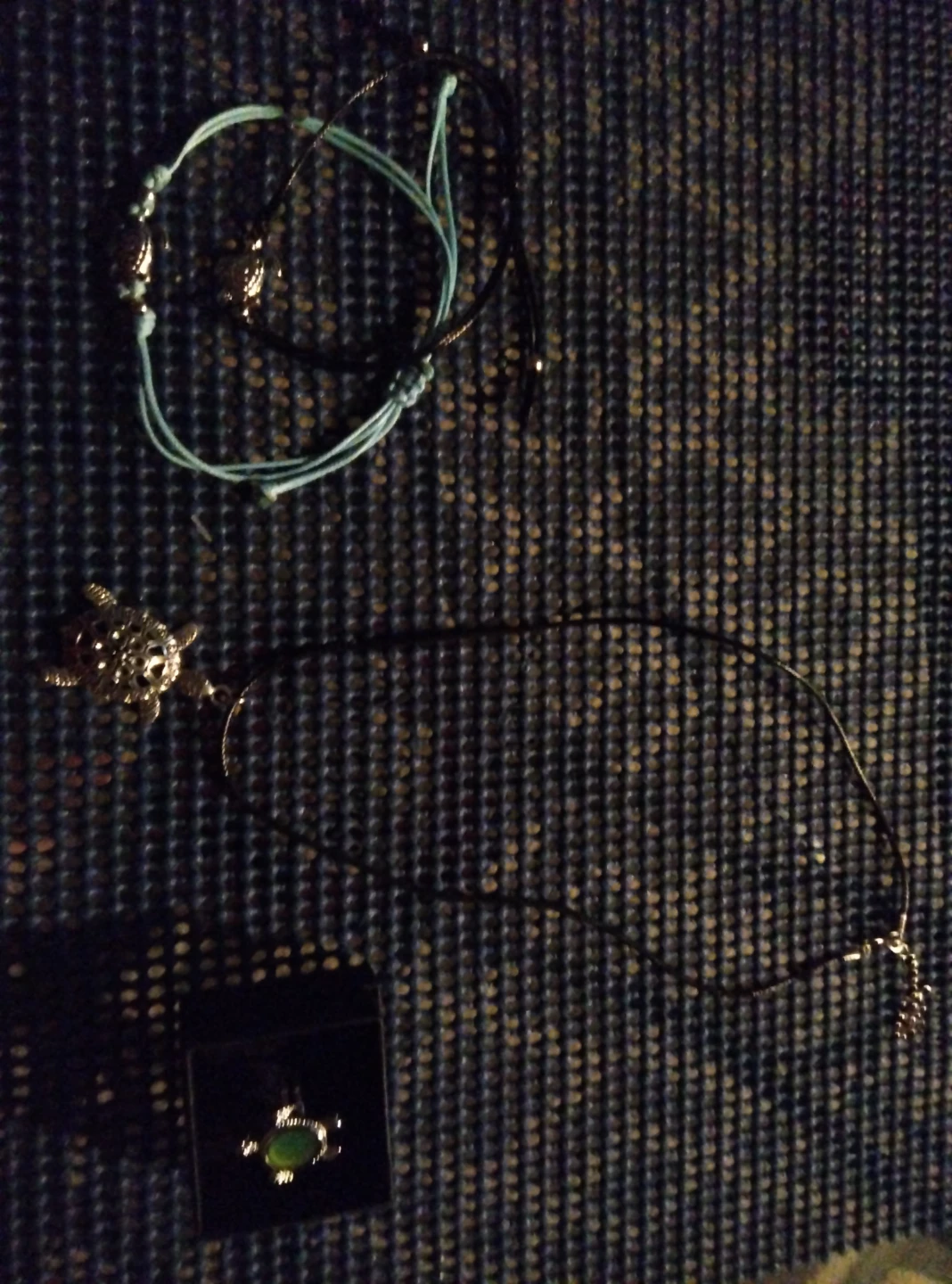 Turtle Charm Bracelets and Necklace Set