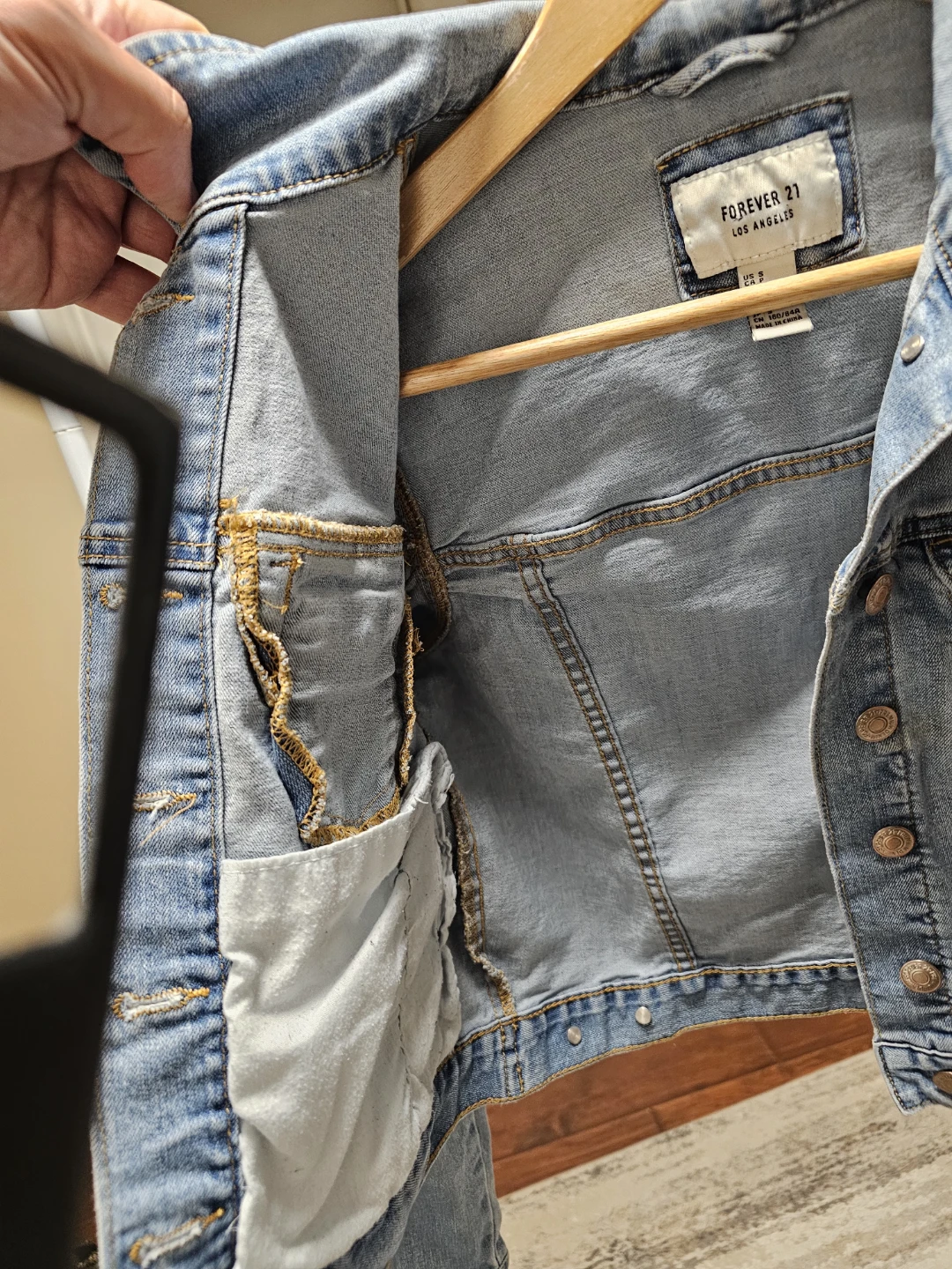 Forever 21 Denim Jacket - Size S - photo 5