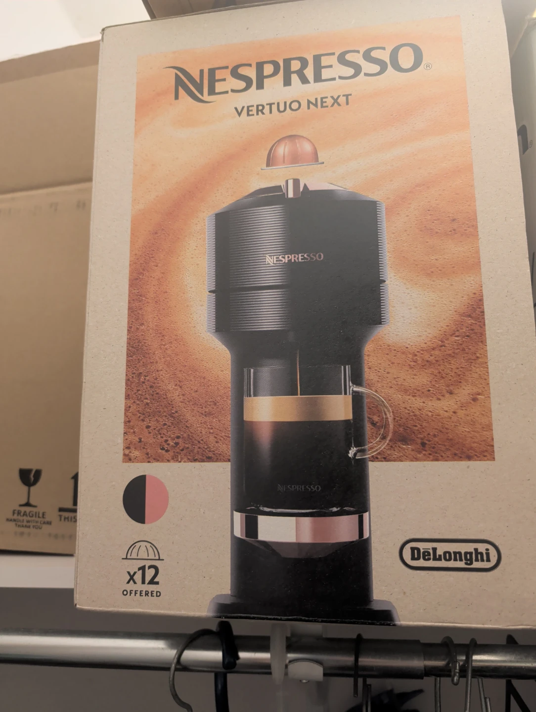 Nespresso Vertuo Next Coffee Machine by DeLonghi