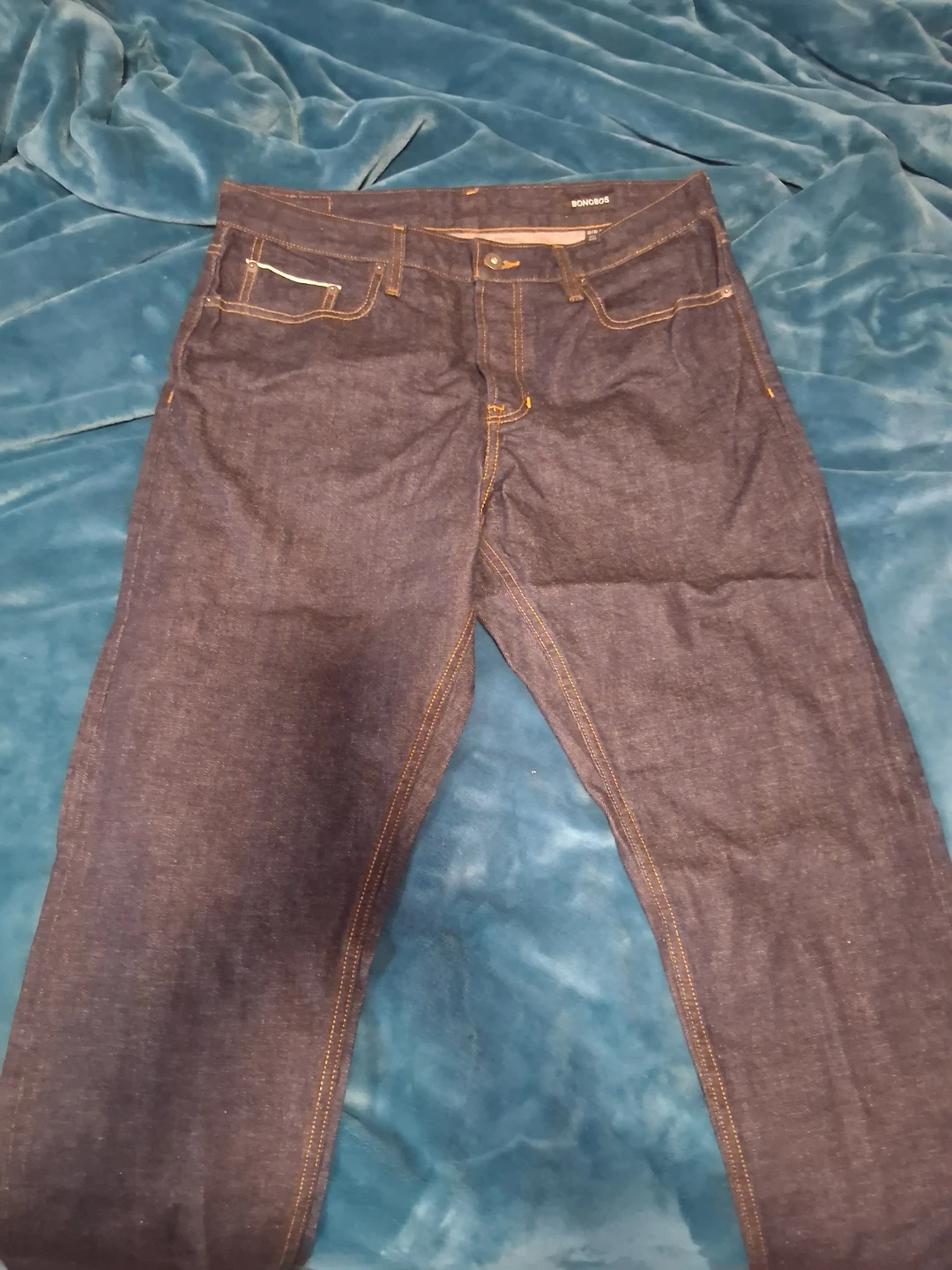 Bonobos Men's Dark Wash Jeans Size 33/32 - photo 2
