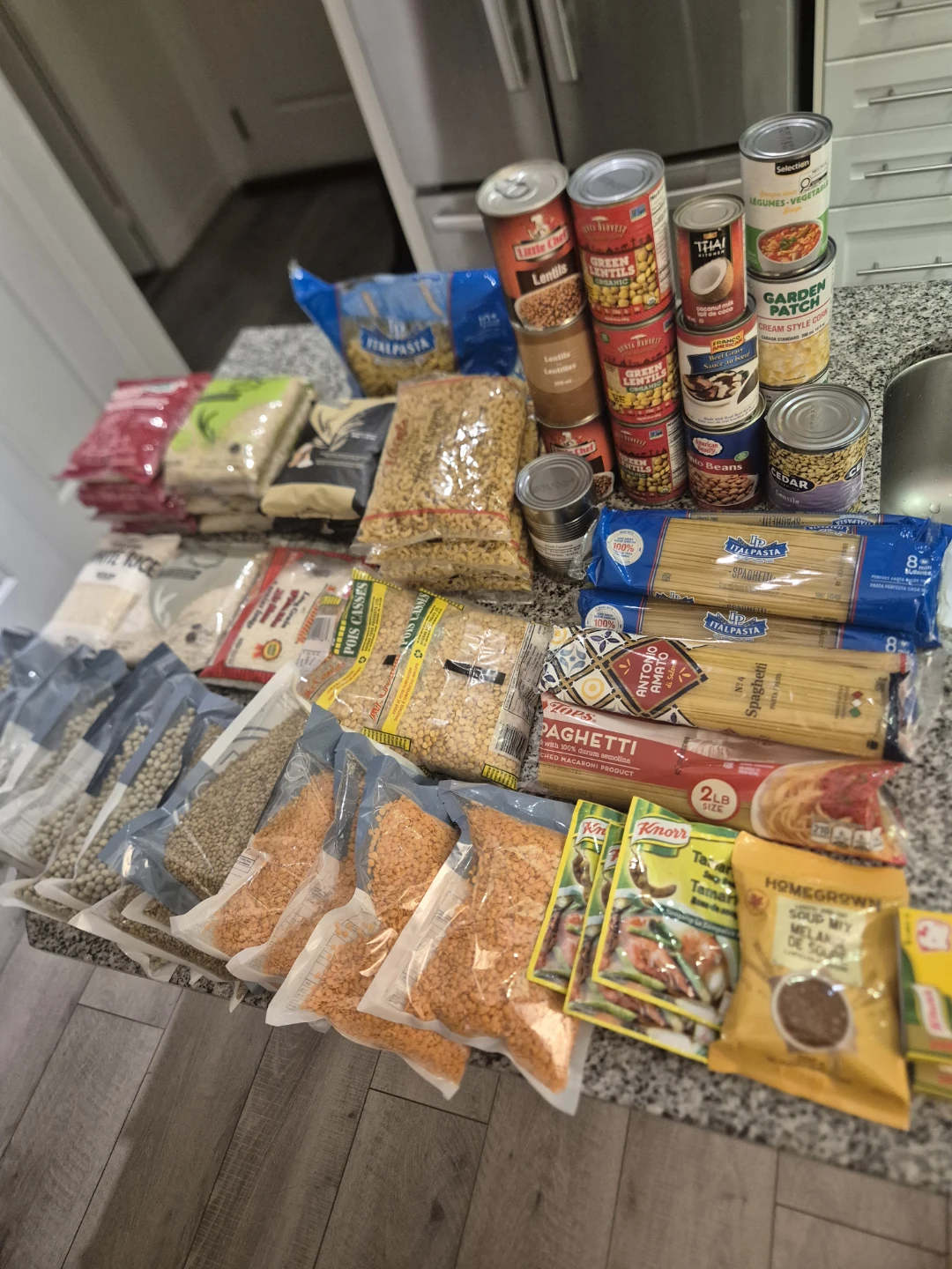 Legumes /Pasta /Rice etc.