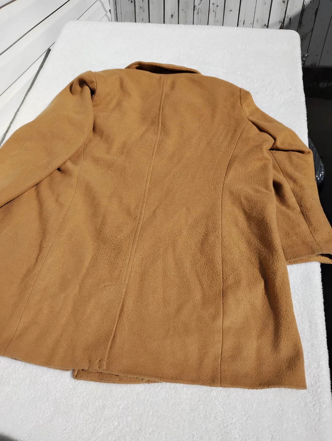 XXL Old Navy Carmel Double-Breasted Coat XXL - photo 2