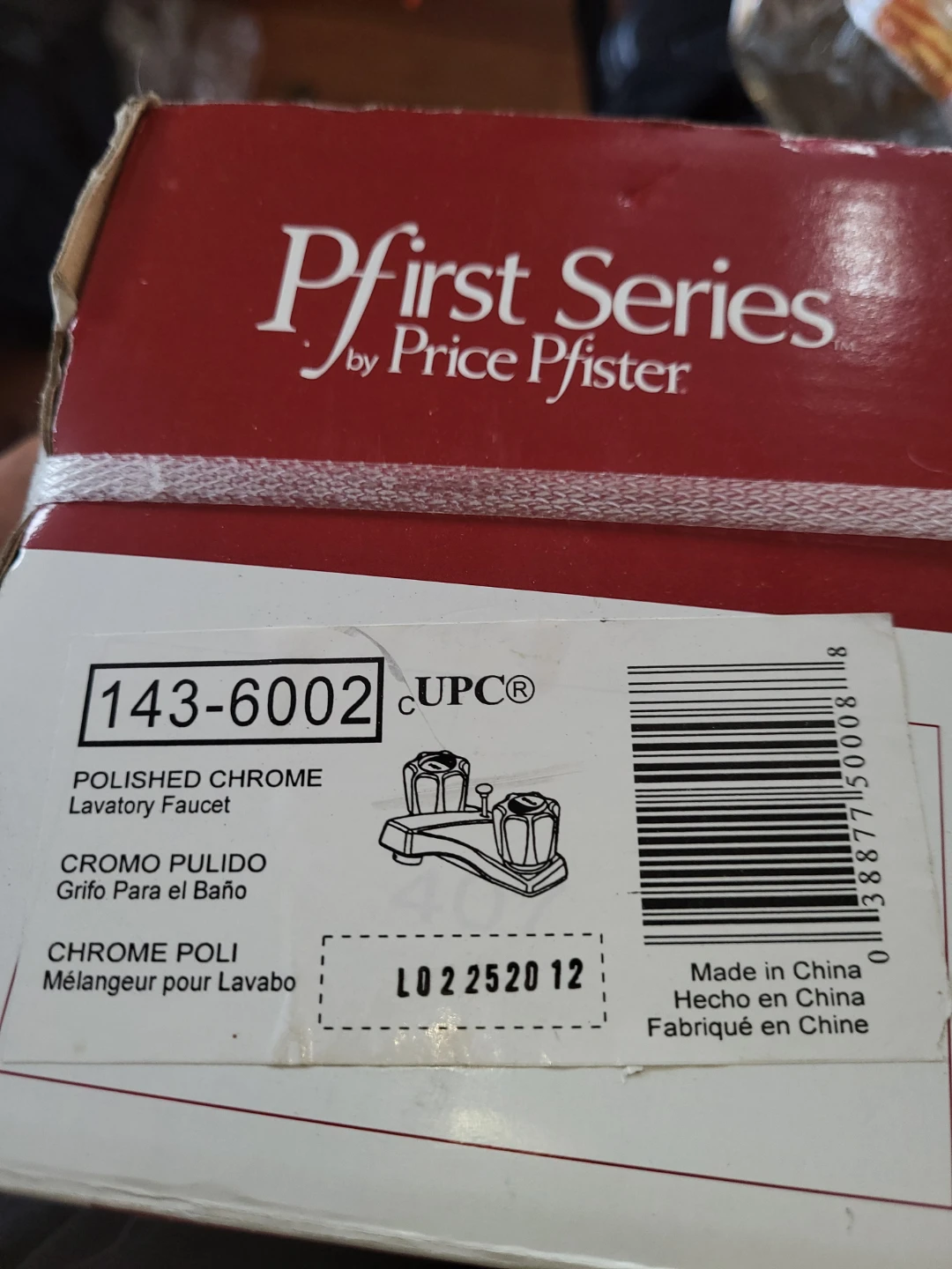 Price Pfister Pfirst Series Lavatory Faucet - Polished Chrome - photo 2