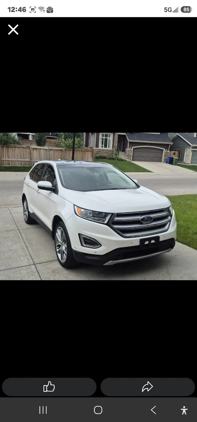 2016 FORD EDGE TITANIUM LOW MILEAGE LIKE NEW CONDITION