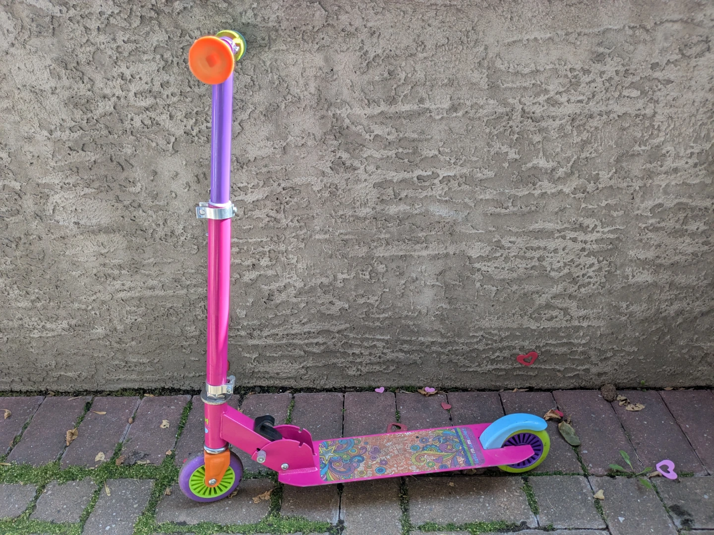 Kids Scooter - Pink & Purple