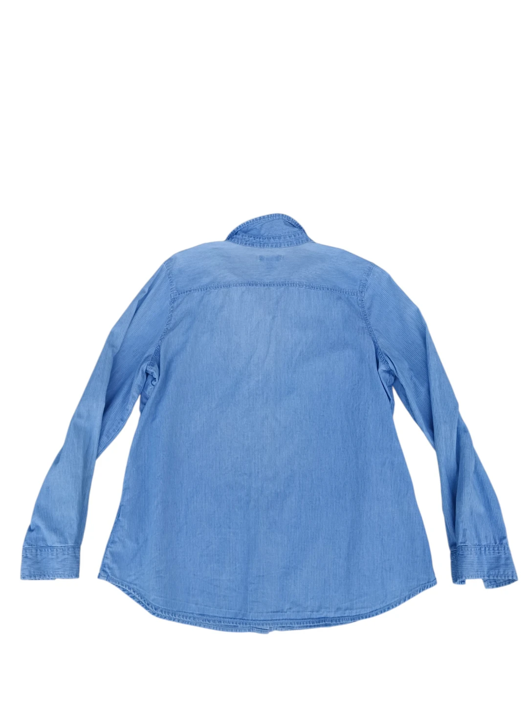 Old Navy Women's Classic Chambray Button-Down Shirt Size Large - photo 5
