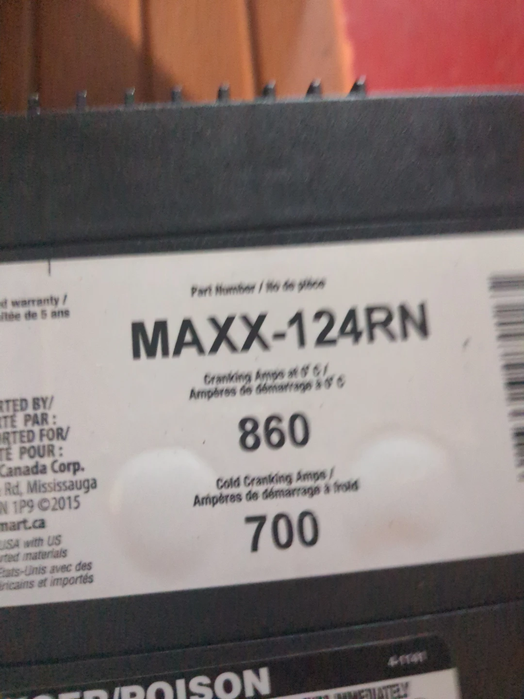EverStart Maxx MAXX-124RN Car Battery - photo 3