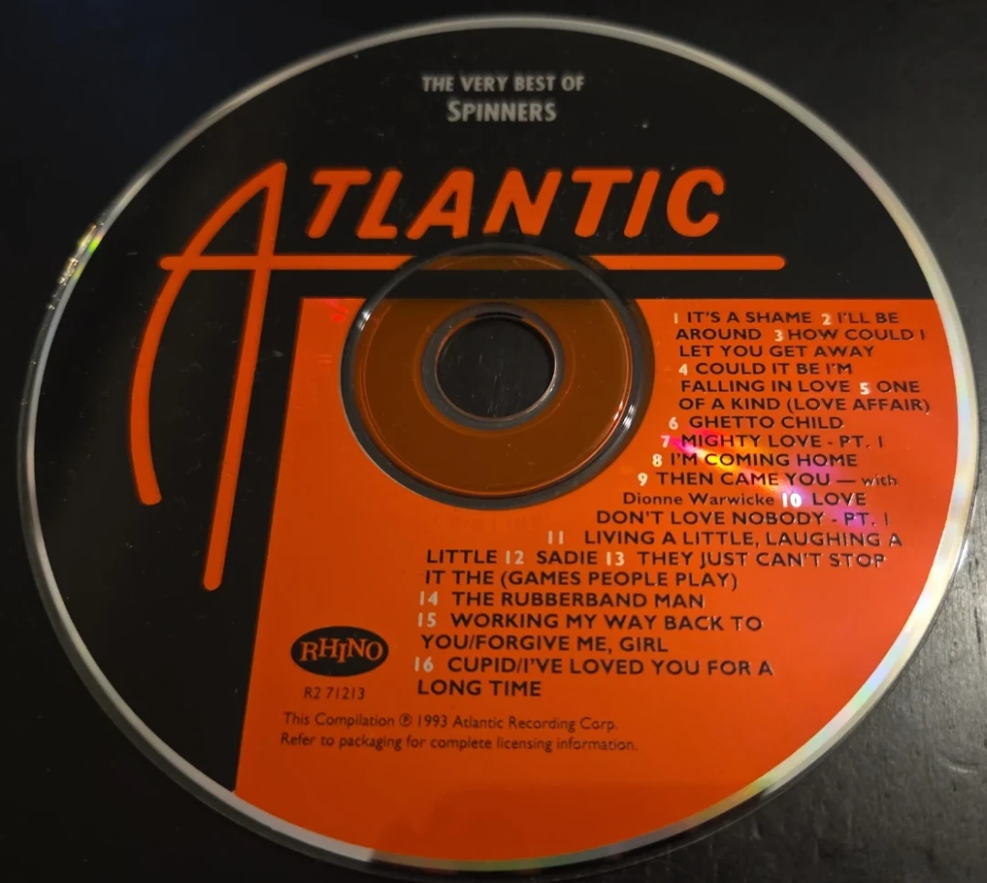 The Very Best of Spinners CD Only Atlantic Records 1993 - photo 2