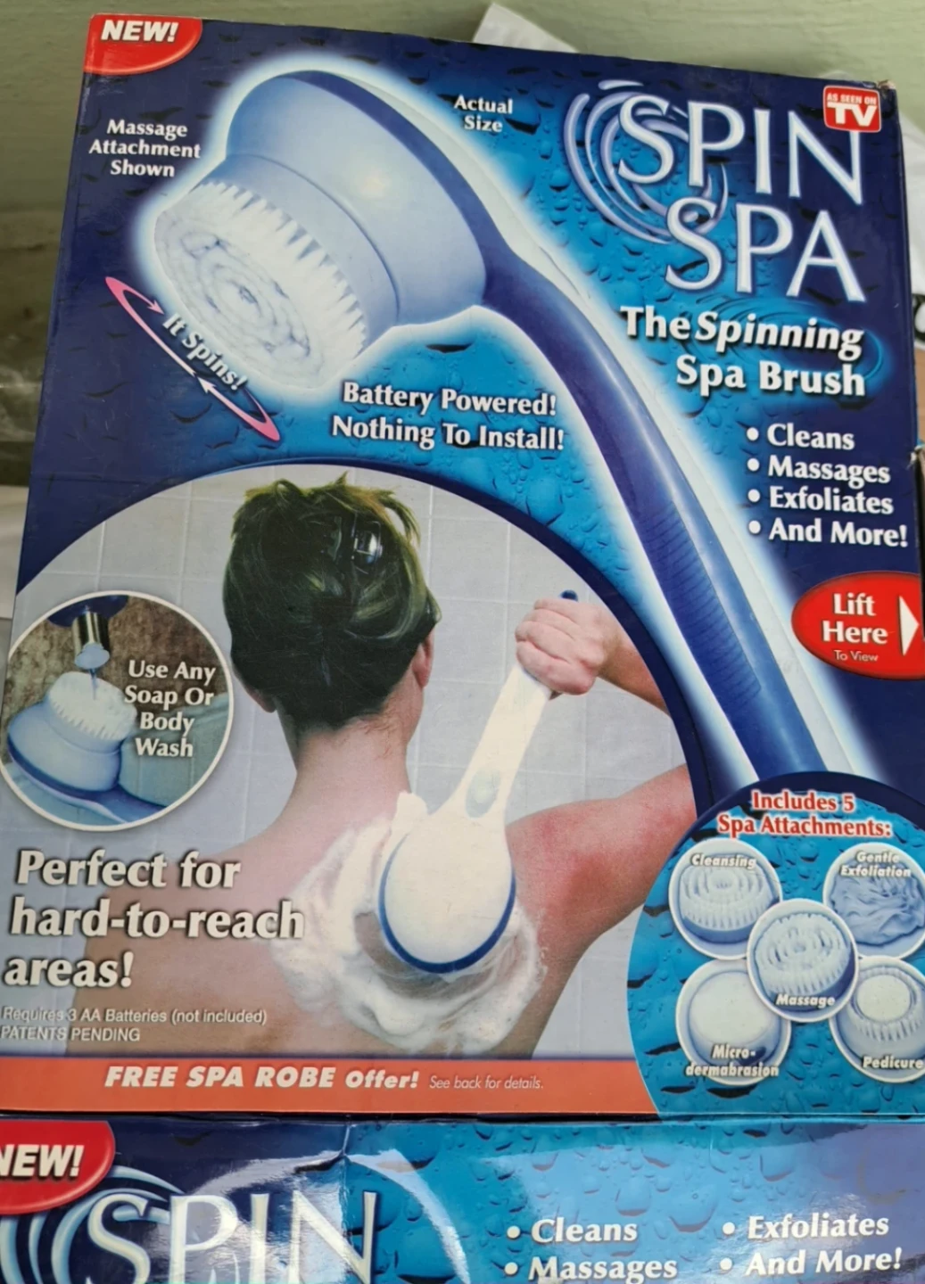 Spin Spa The Spinning Spa Brush with 5 Attachments - photo 3