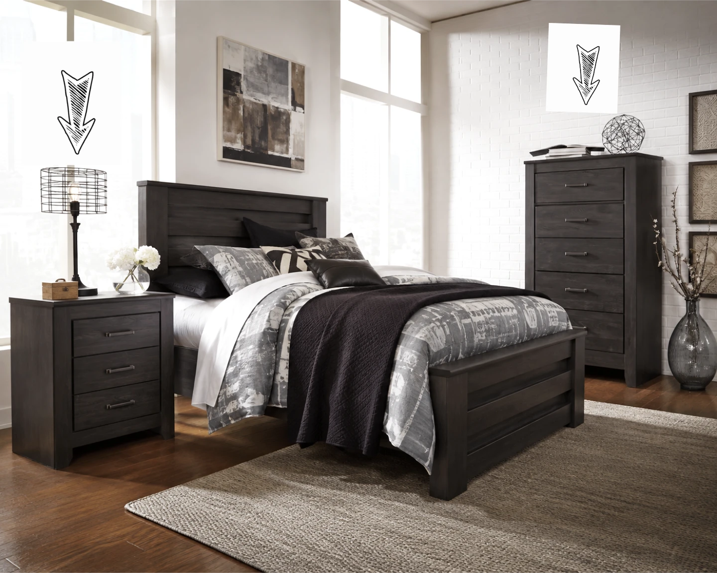 Furniture bedroom set (Clearout Sale)