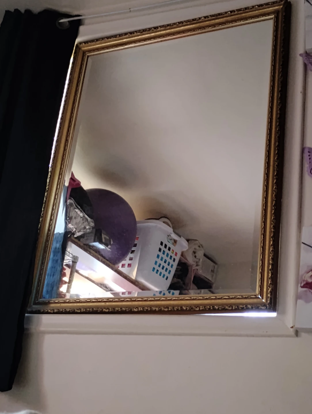 Ornate Gold Framed Mirror