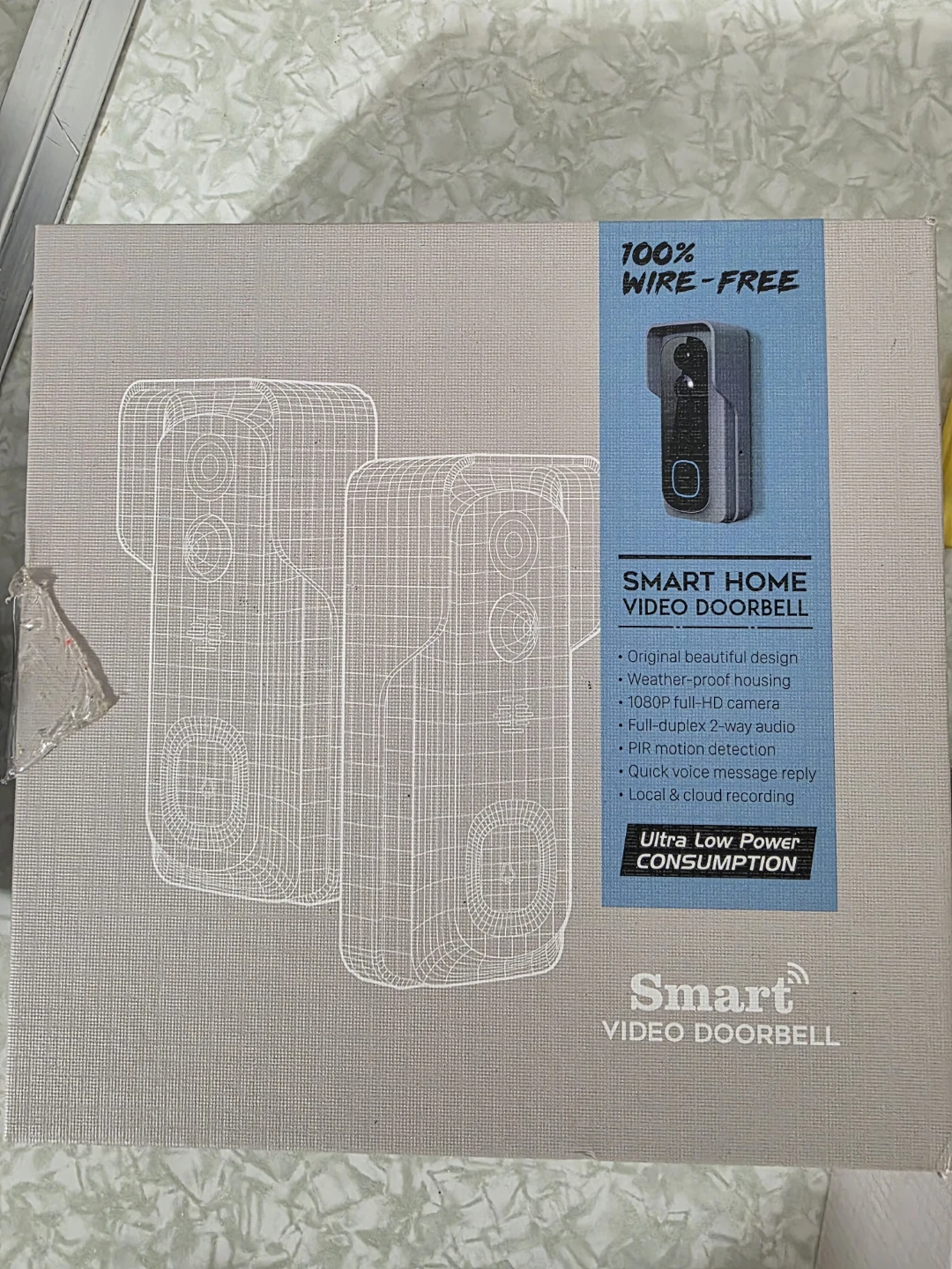 Smart Video Doorbell 1080p - photo 2