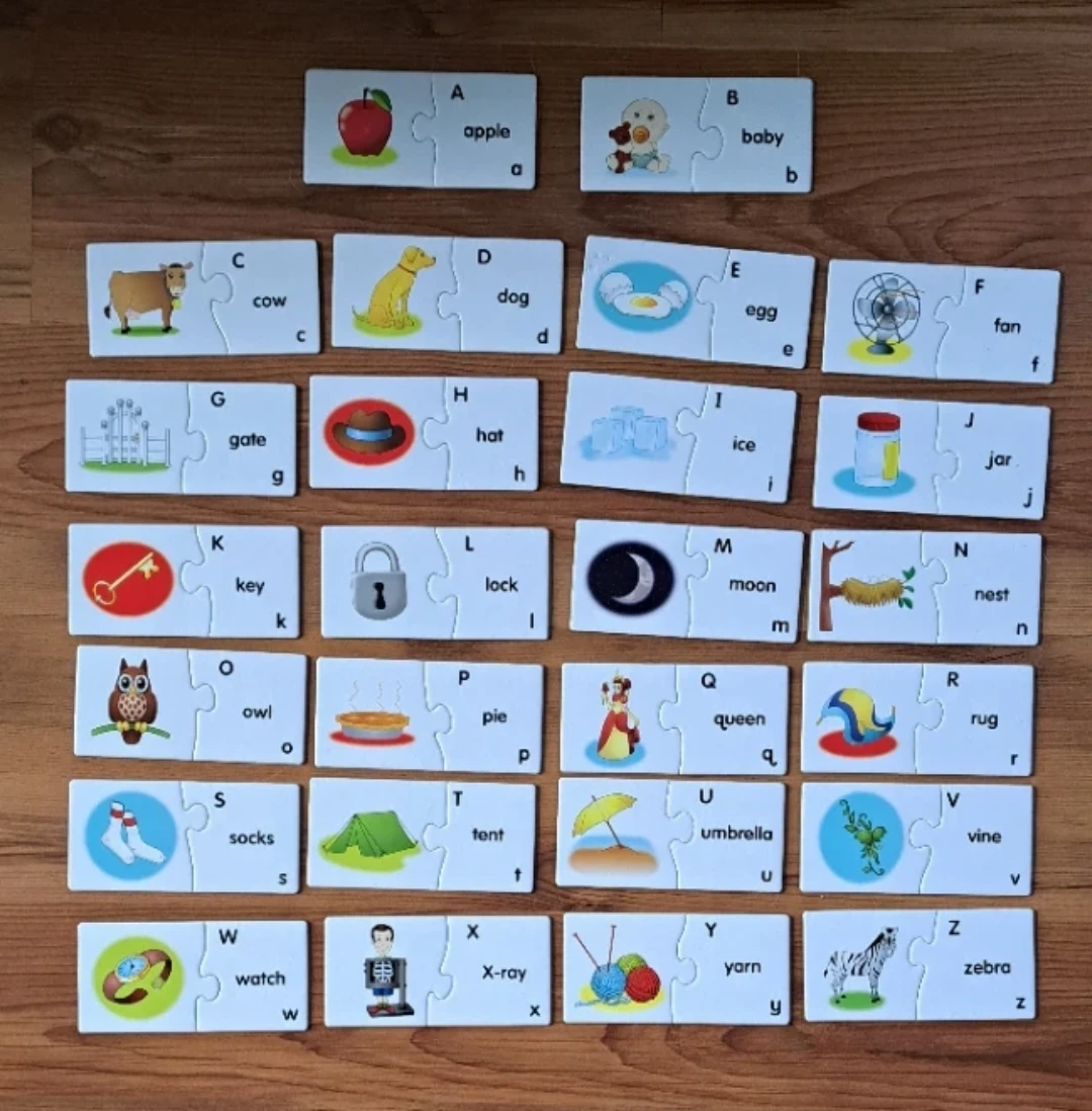 Alphabet Puzzle Cards