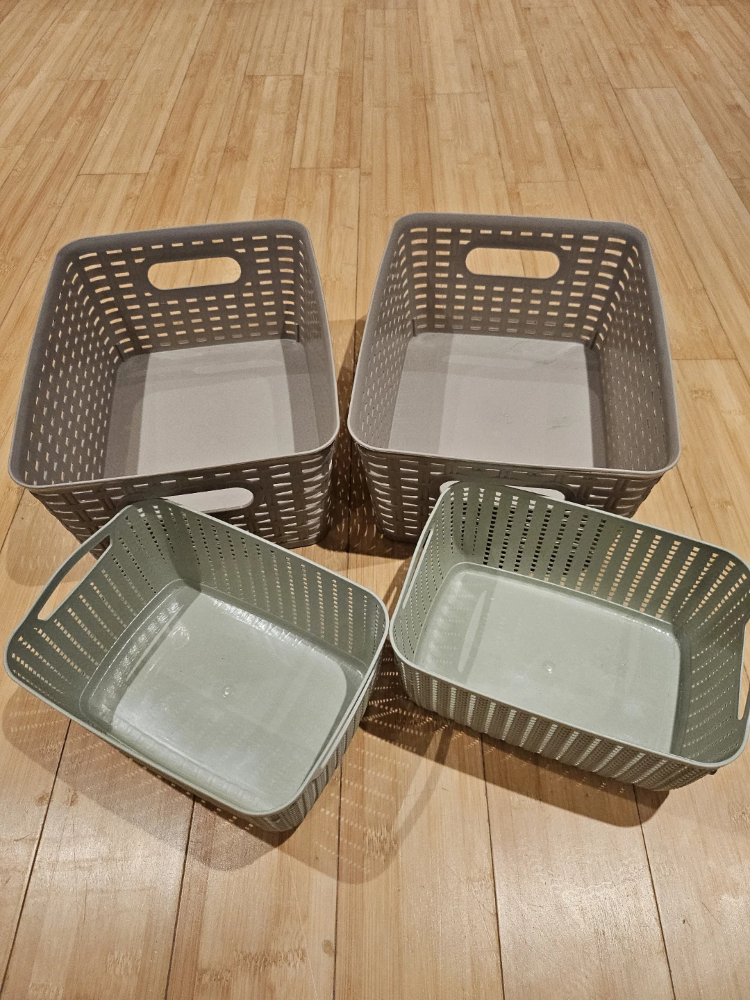 Assorted Storage Bins and Clips - photo 2