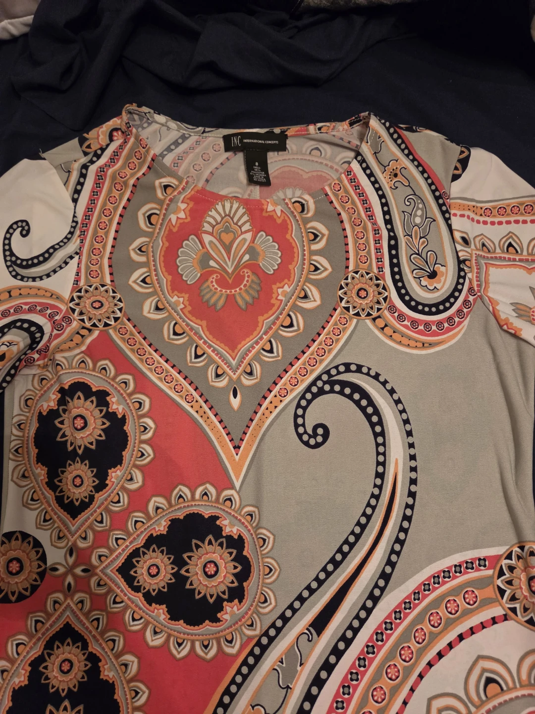 INC International Concepts Paisley Dress - photo 5