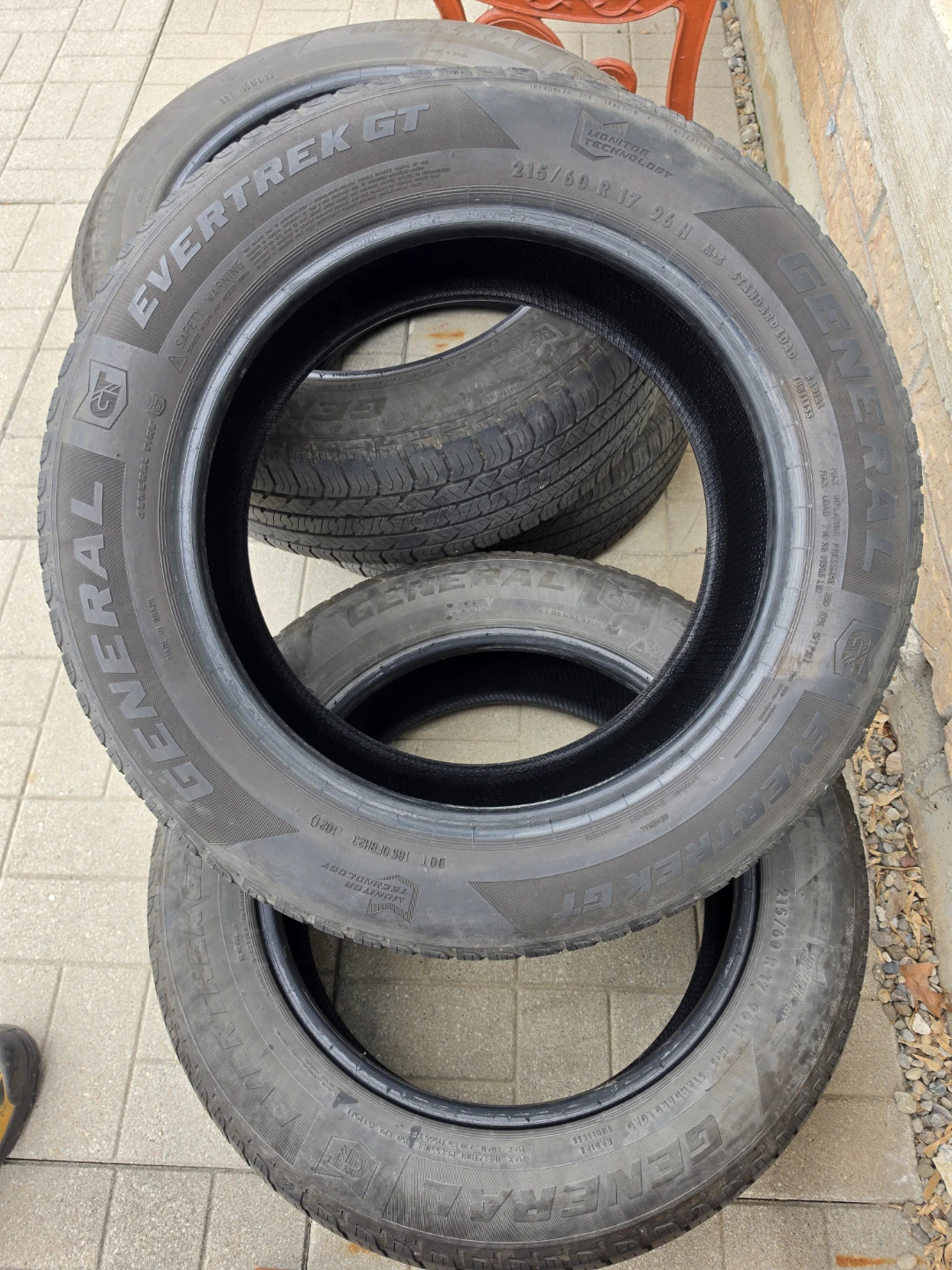 General Evertrek GT Tires (Set of 4) 215 60 17