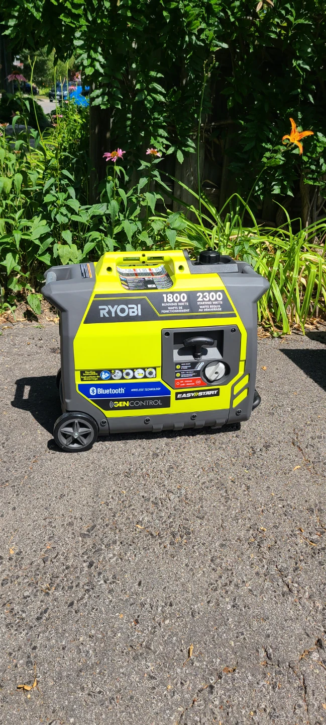 RYOBI 2,300 Watt Inverter Generator- As New In Box with Cover! - photo 2